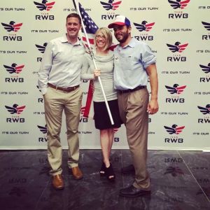 with Team RWB Founder and Chairman of the Board 